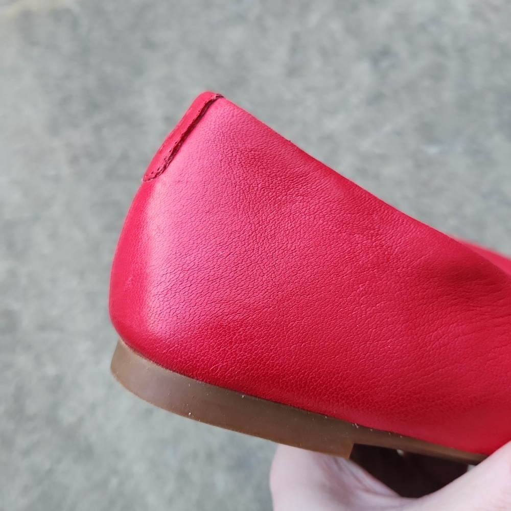 Hush Puppies Red Ballet Flats - Picture 6 of 10
